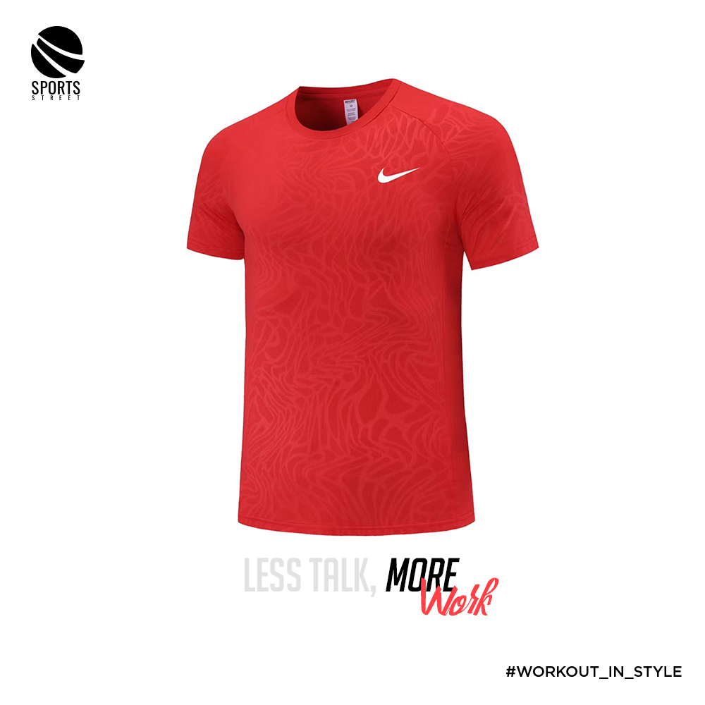 Nike F2 Camoflage 514 Red Training Shirt